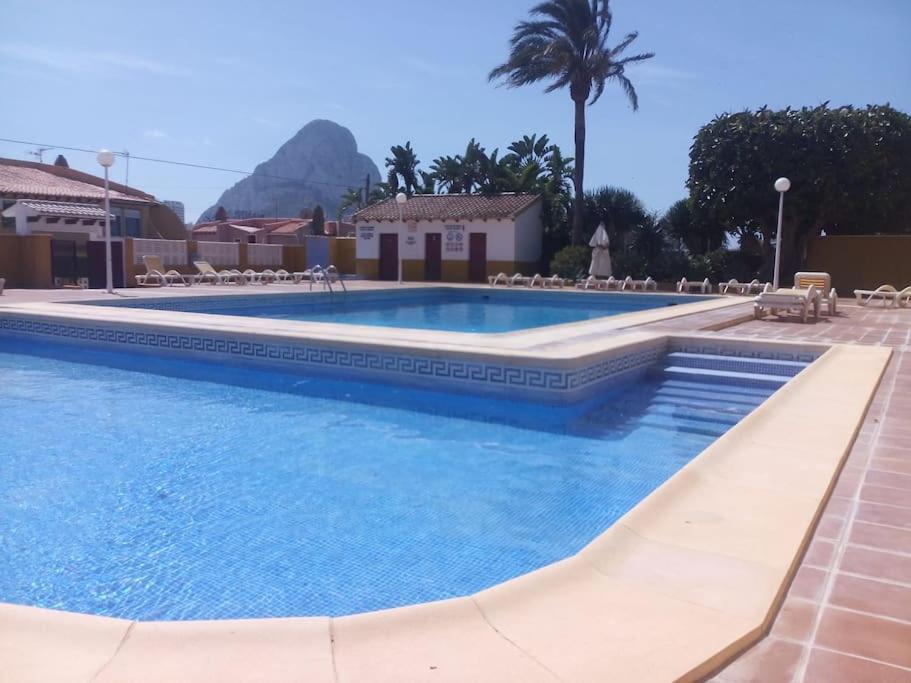 Bungalow In Calpe - Swimming Pool And Tennis Court Экстерьер фото