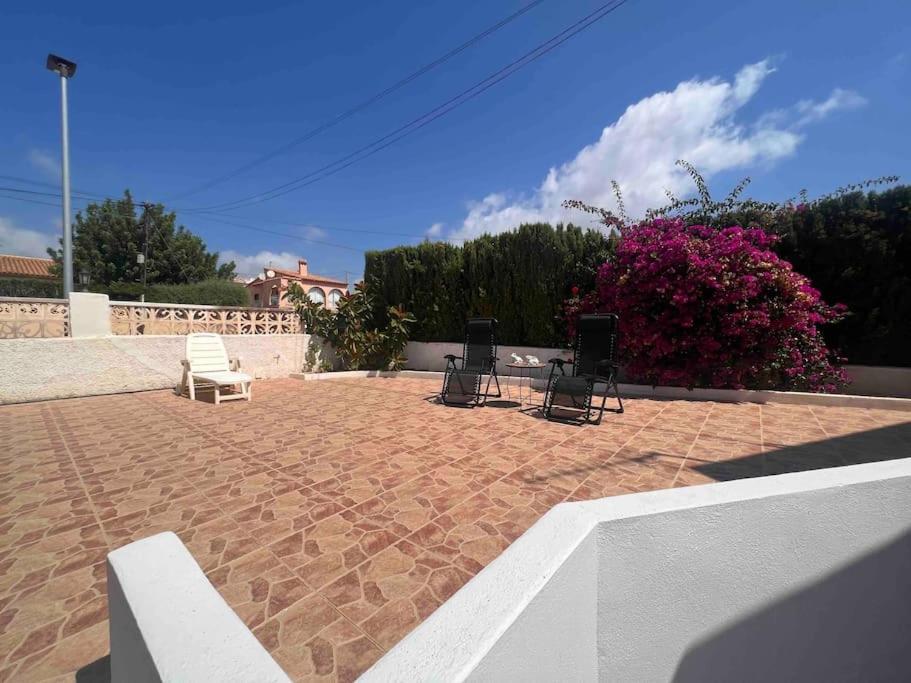 Bungalow In Calpe - Swimming Pool And Tennis Court Экстерьер фото