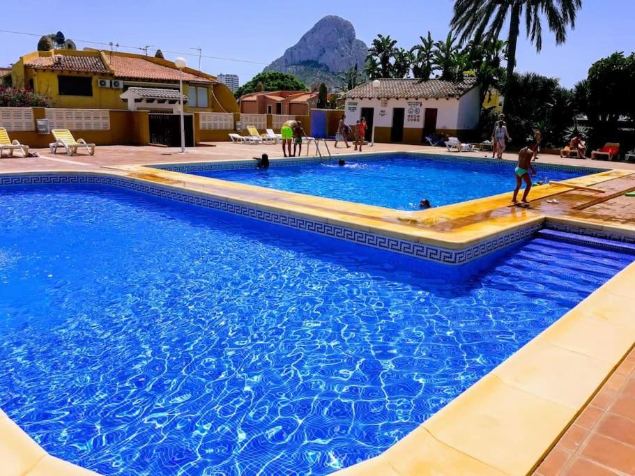 Bungalow In Calpe - Swimming Pool And Tennis Court Экстерьер фото